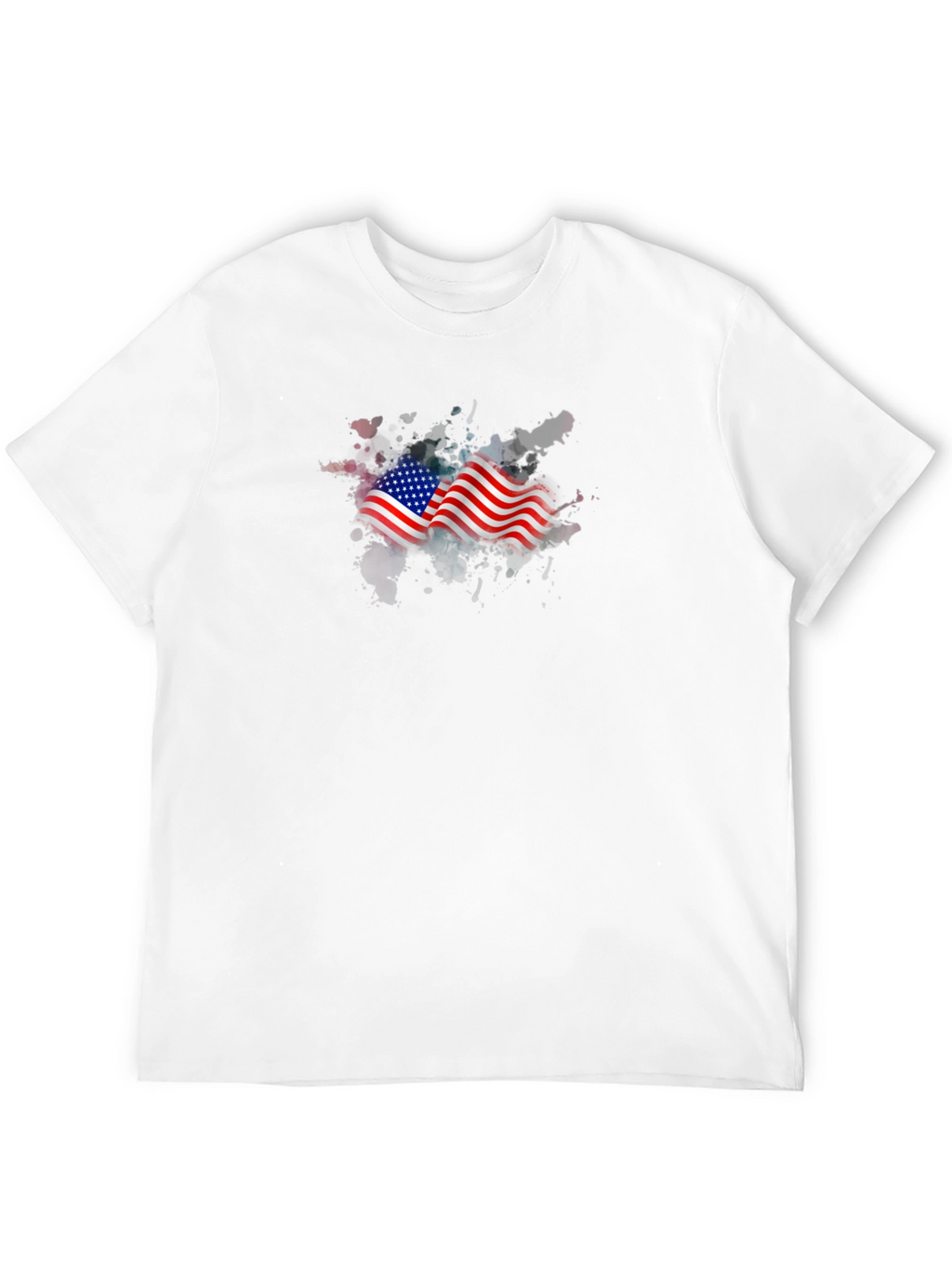 USA Flag T-Shirt - Patriotic Style