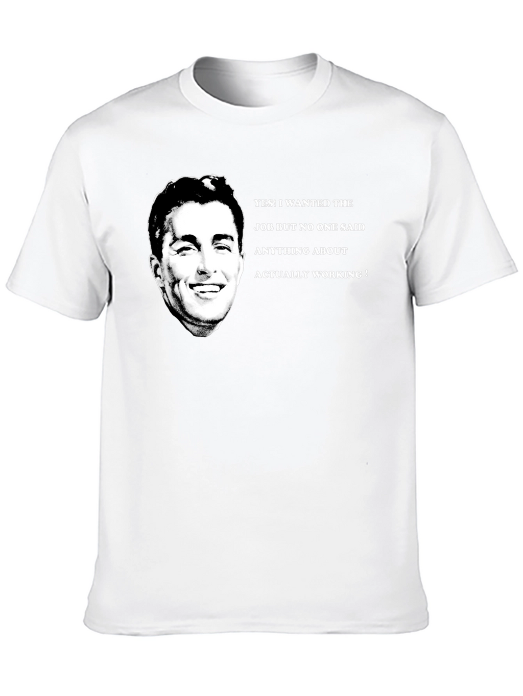 Funny Job T-Shirt - I Wanted The Job!