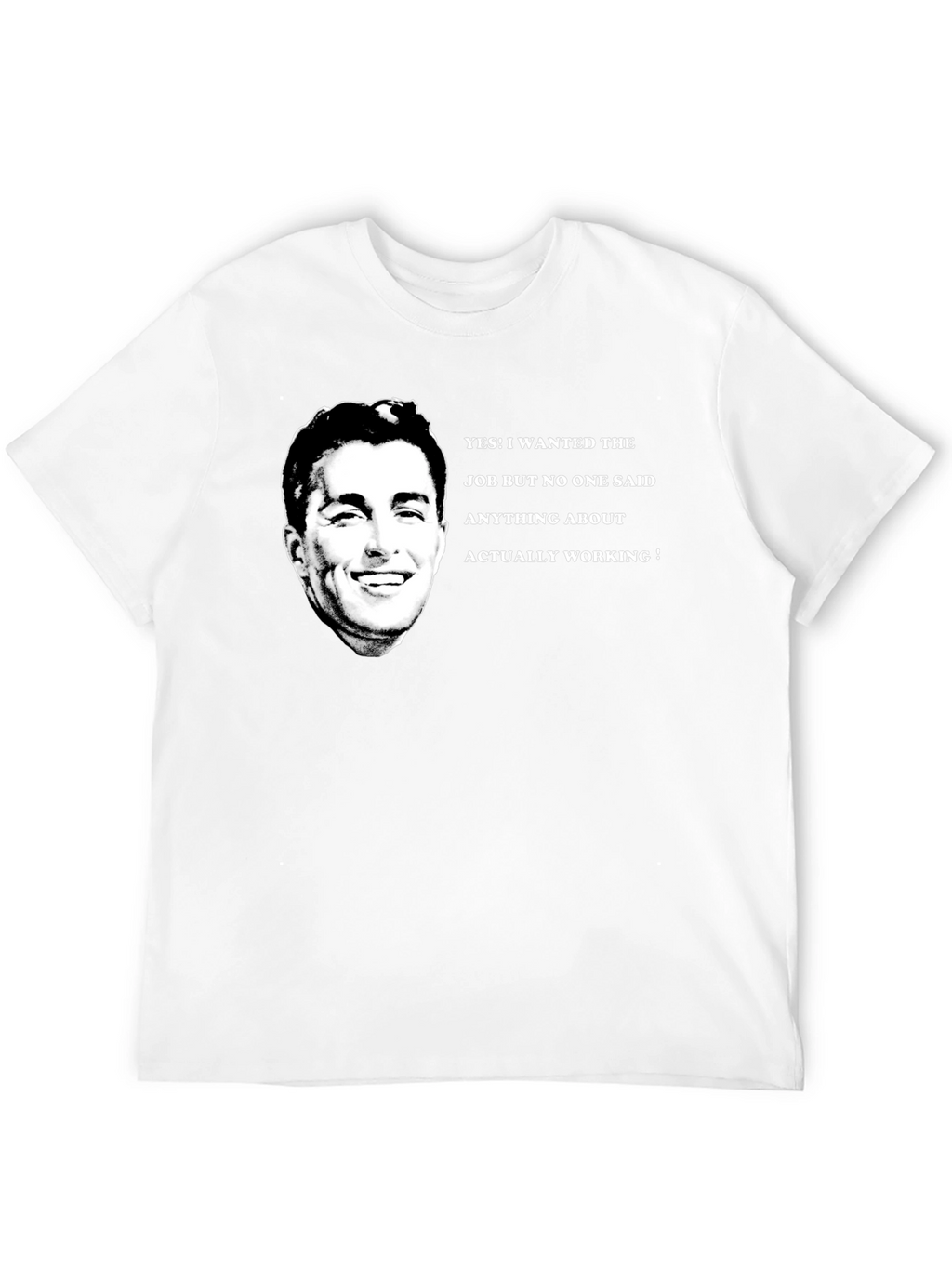Funny Job T-Shirt - I Wanted The Job!