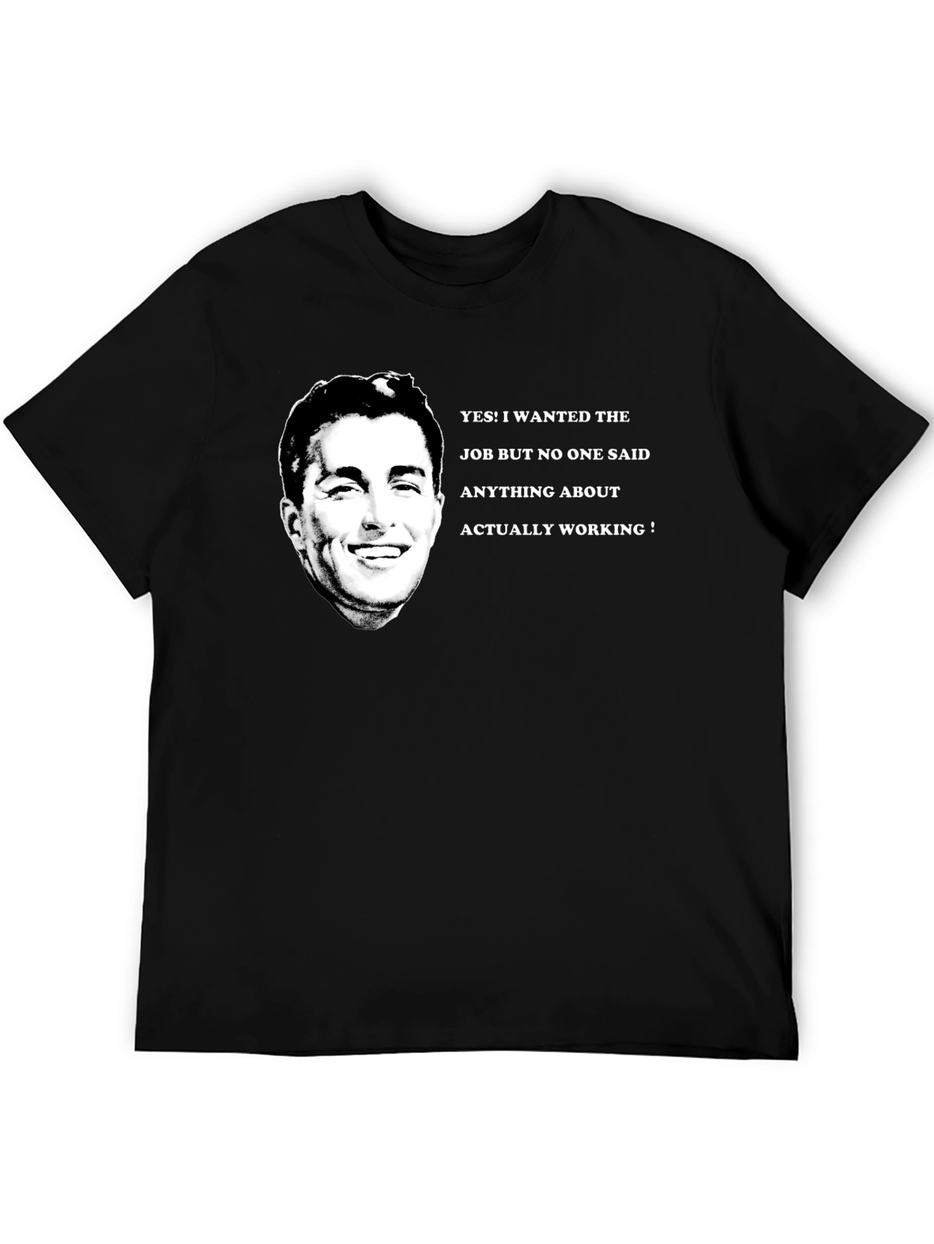 Funny Job T-Shirt - I Wanted The Job!