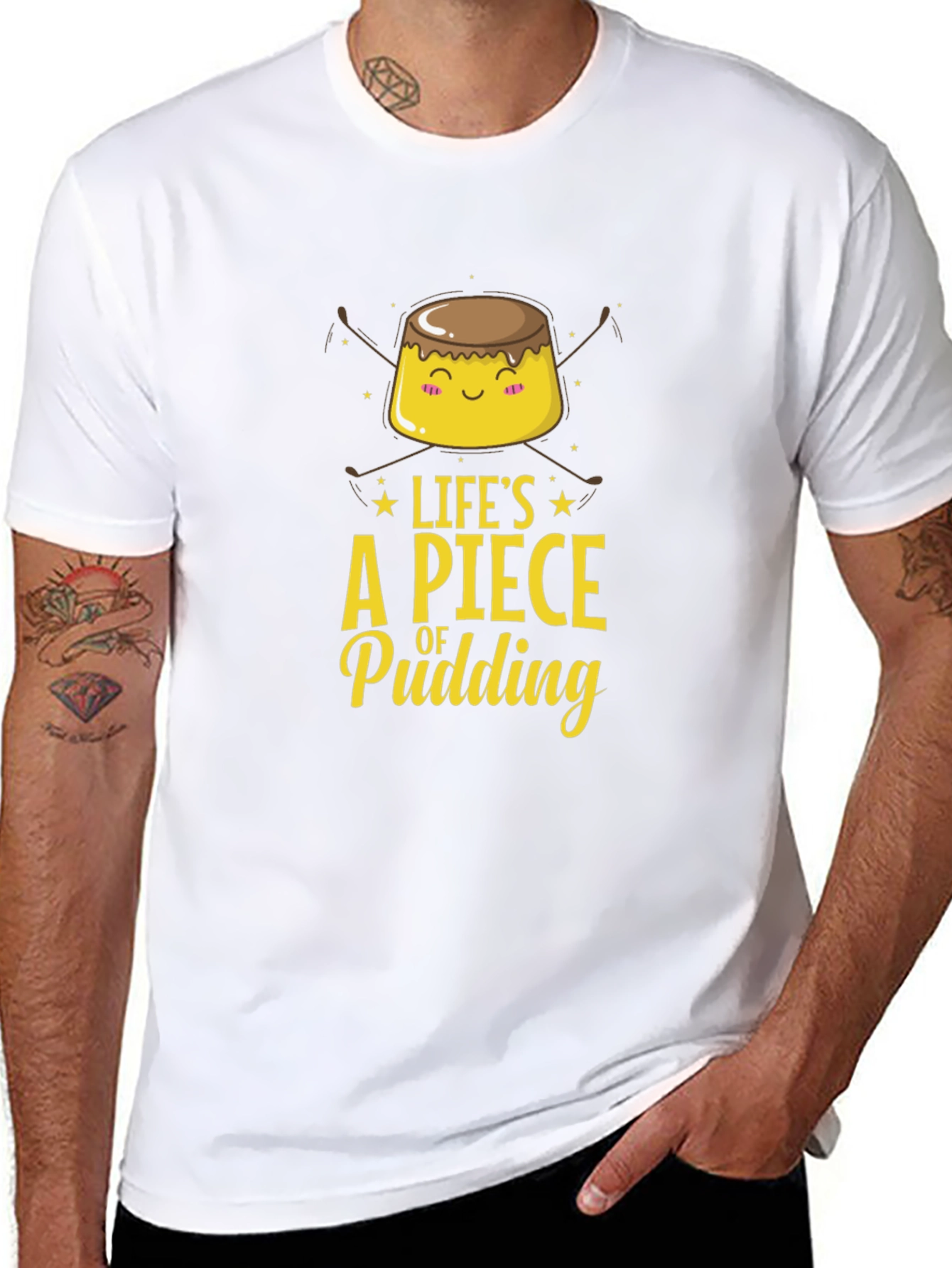Lifes a Piece of Pudding Graphic Tee