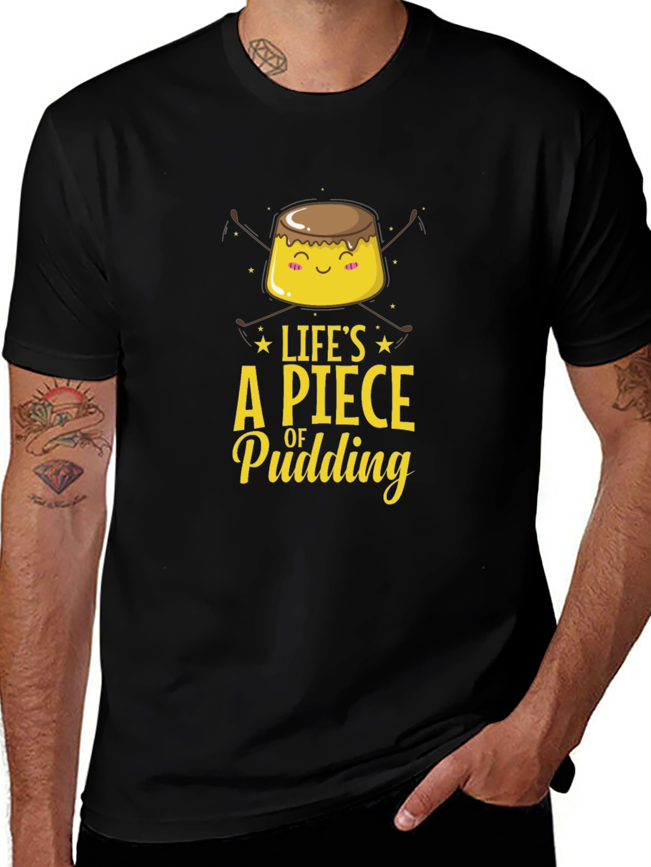 Lifes a Piece of Pudding Graphic Tee