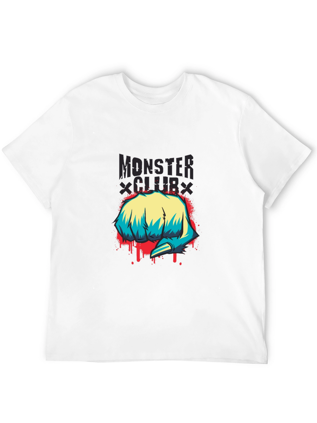 Monster Club Graphic Print T-Shirt