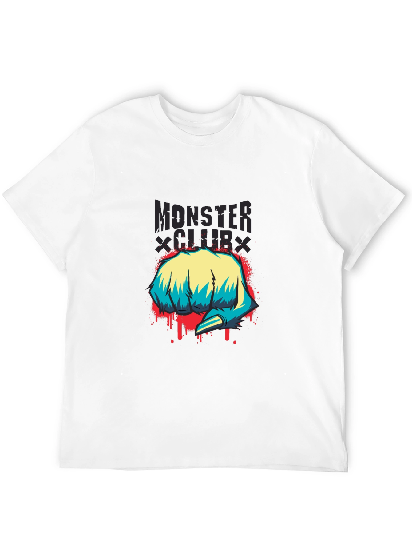 Monster Club Graphic Print T-Shirt