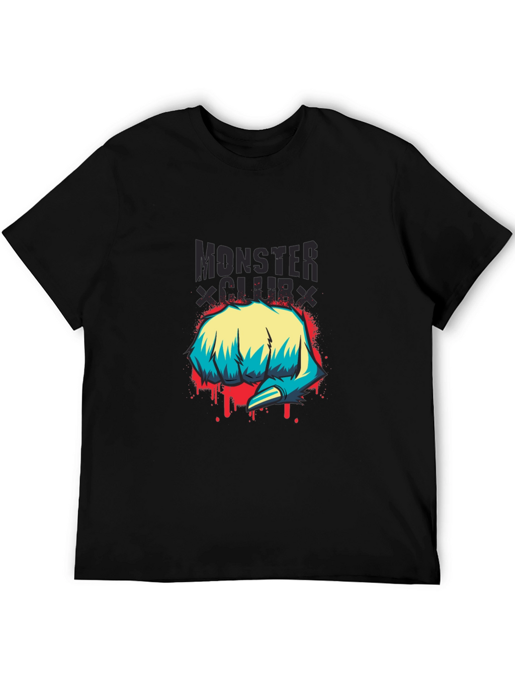Monster Club Graphic Print T-Shirt