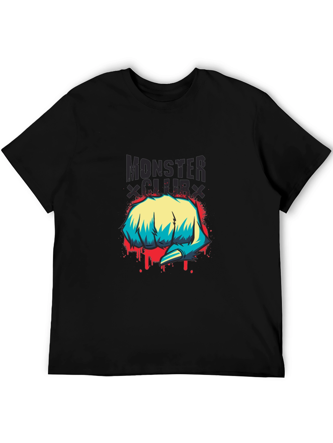 Monster Club Graphic Print T-Shirt