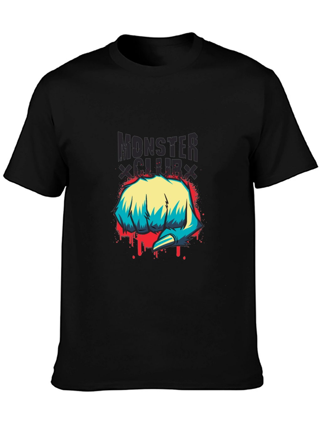 Monster Club Graphic Print T-Shirt