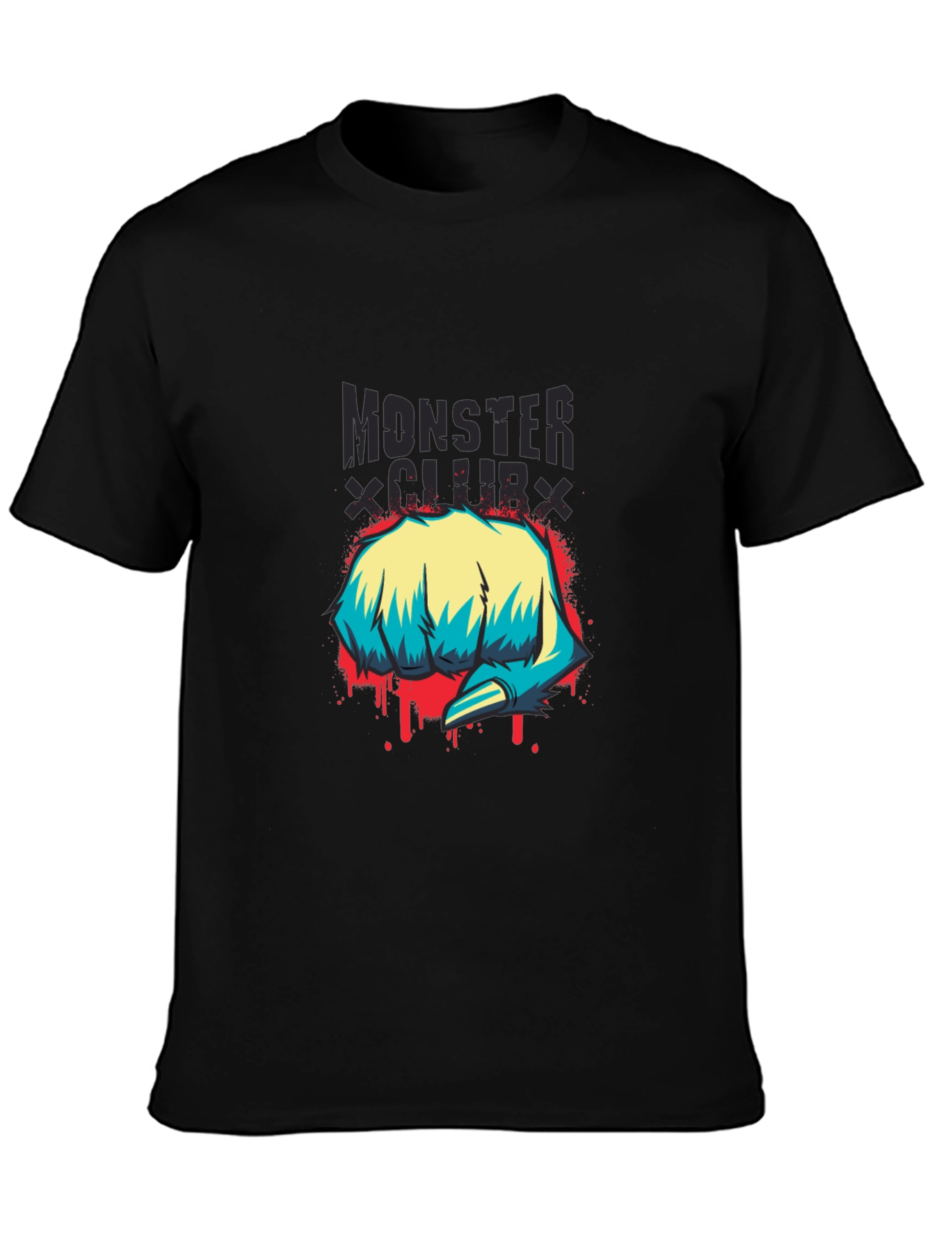 Monster Club Graphic Print T-Shirt