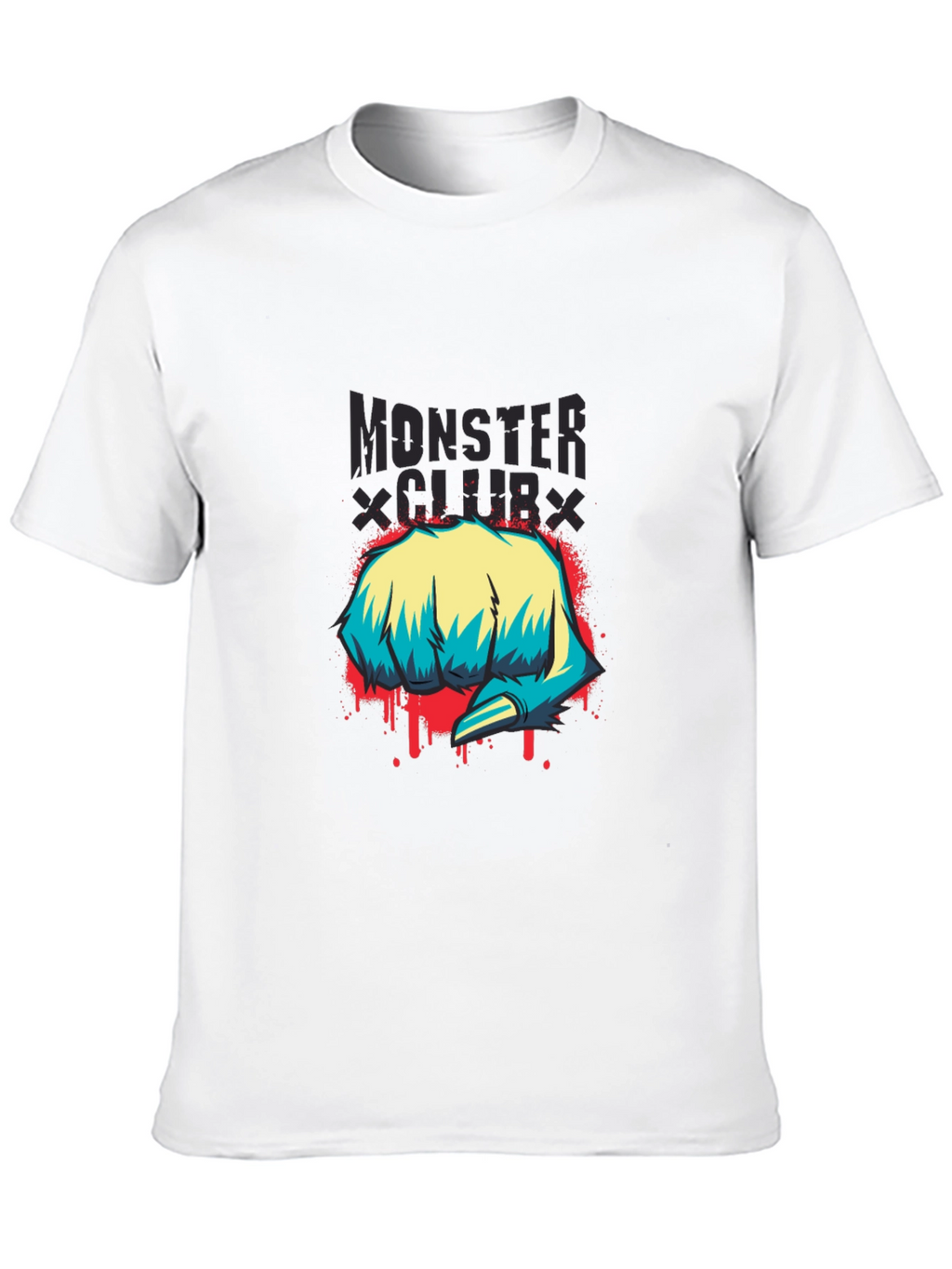 Monster Club Graphic Print T-Shirt
