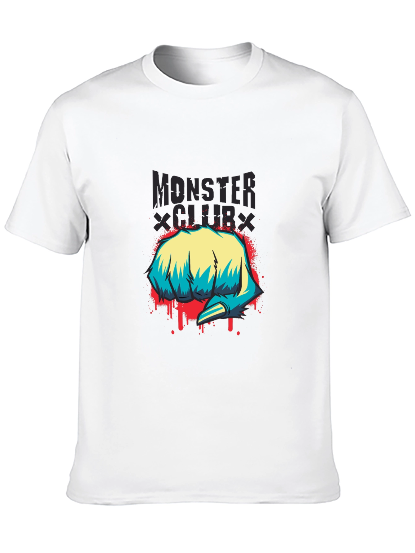 Monster Club Graphic Print T-Shirt