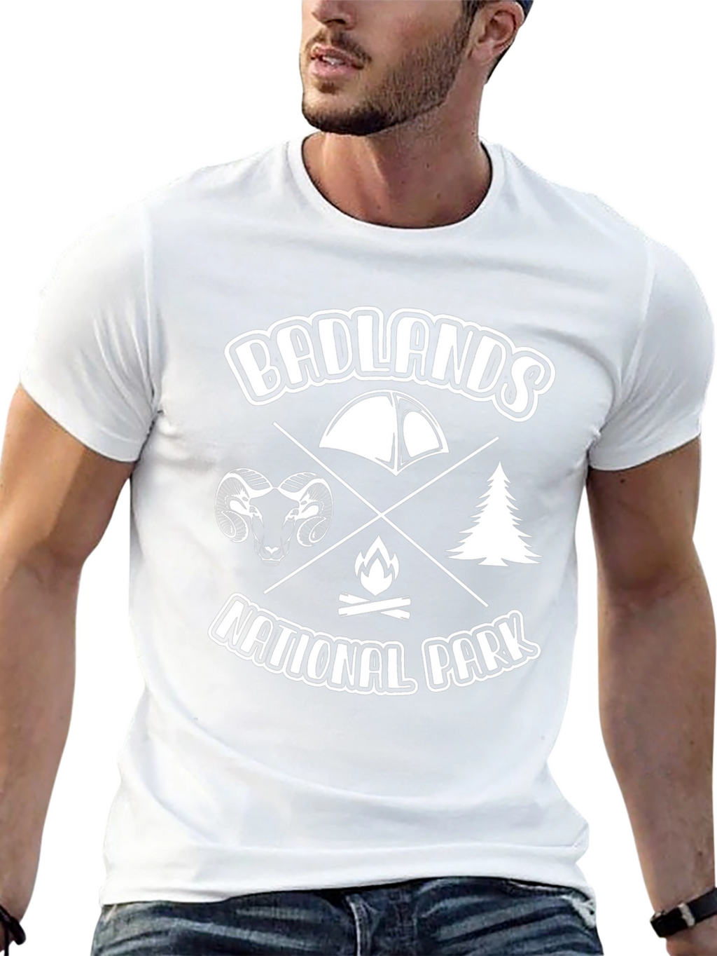 Badlands National Park Graphic Tee