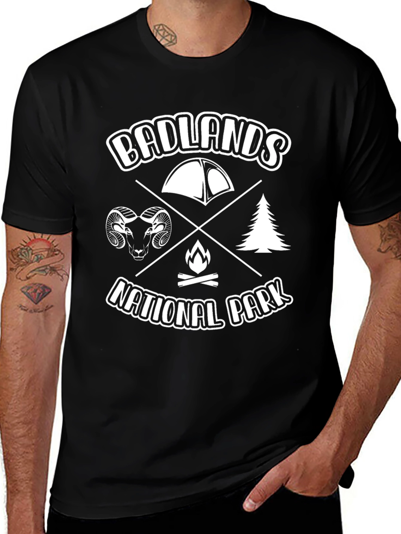 Badlands National Park Graphic Tee