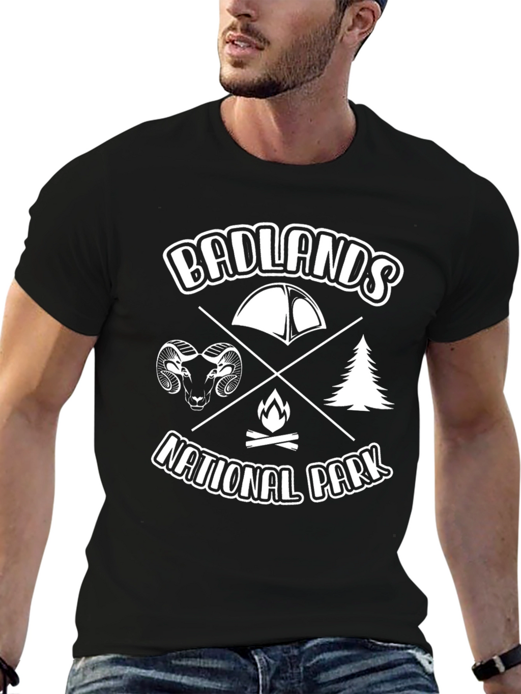 Badlands National Park Graphic Tee