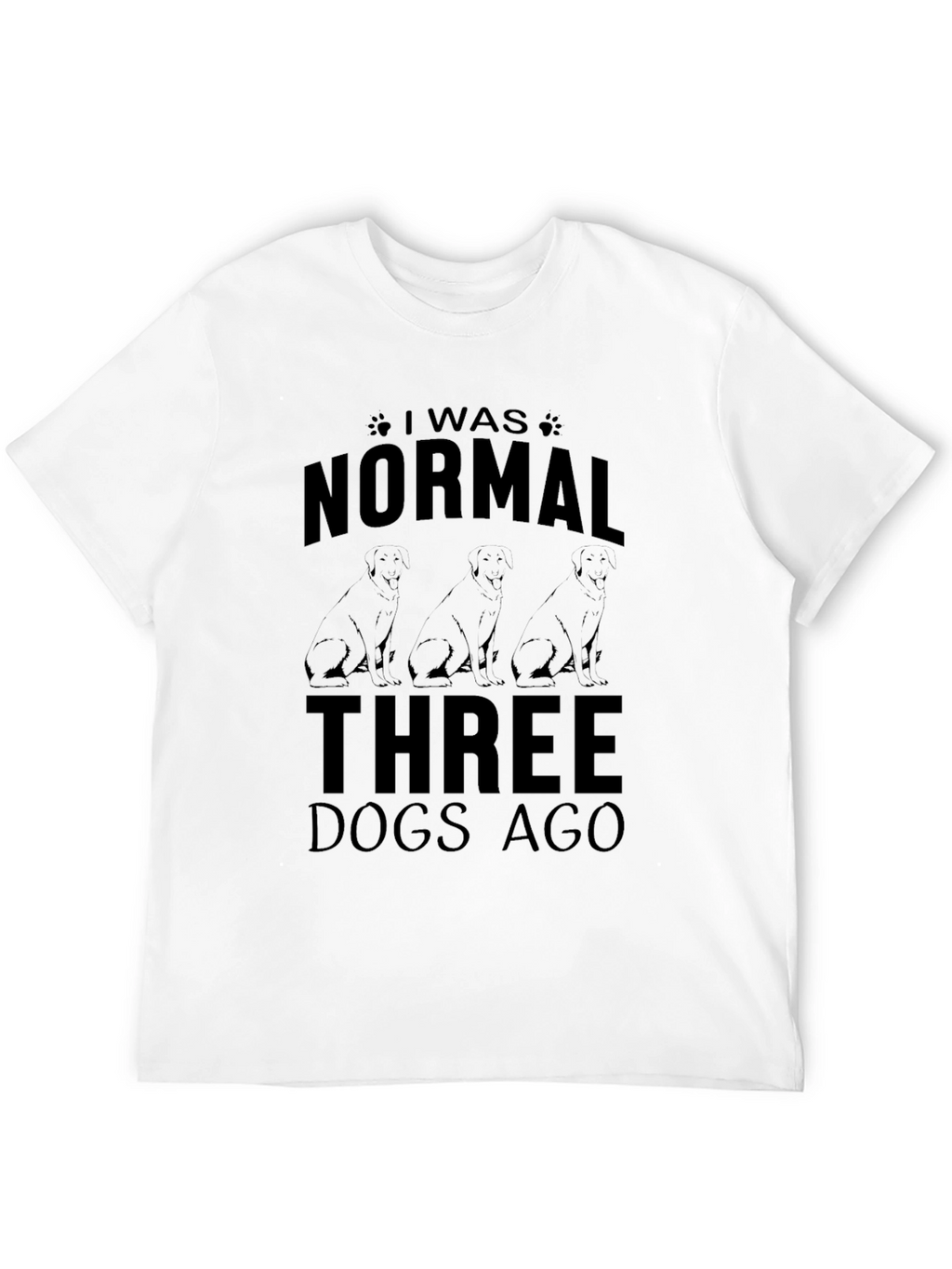 Normal Three Dogs Ago Graphic Tee