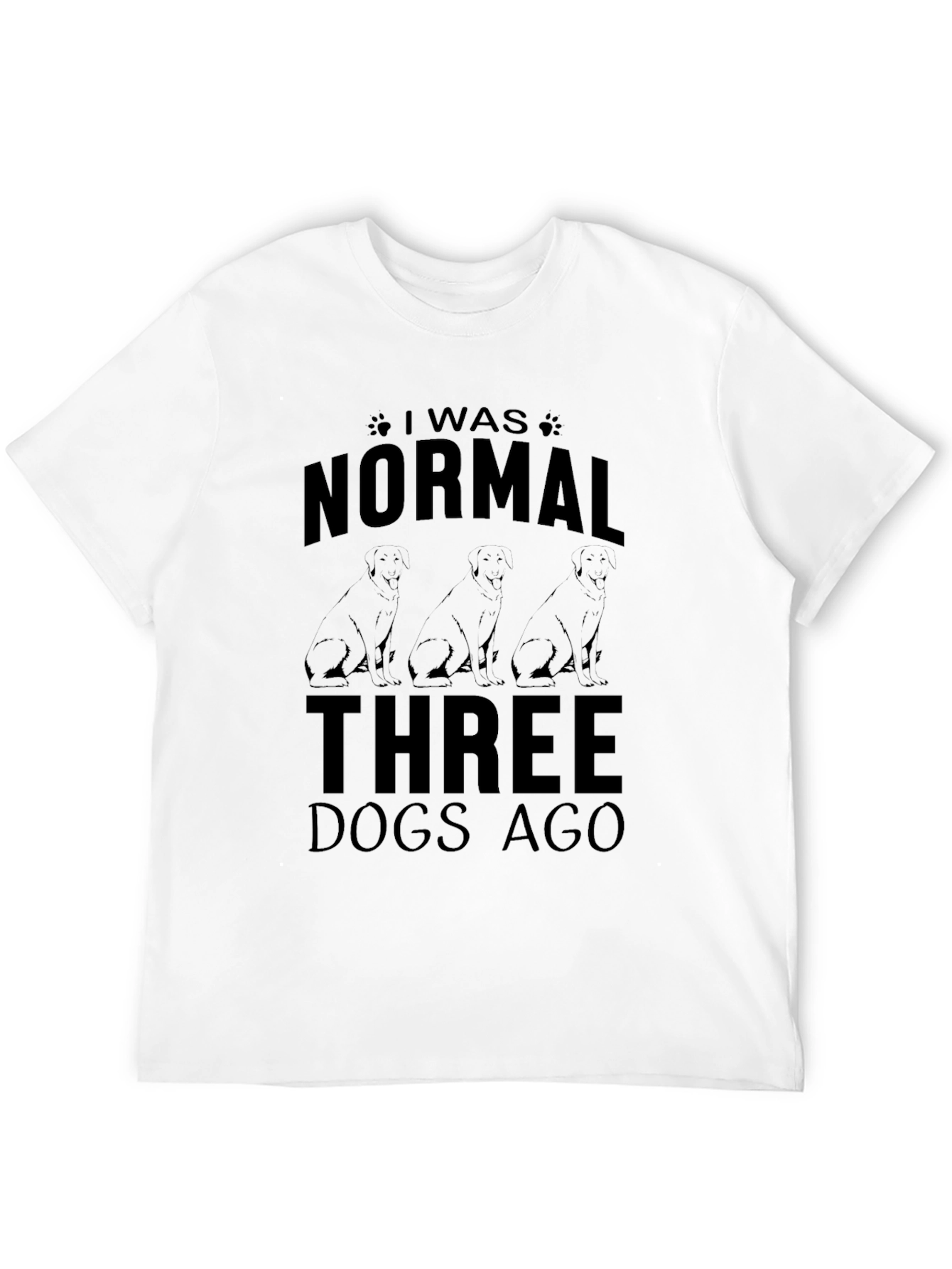 Normal Three Dogs Ago Graphic Tee