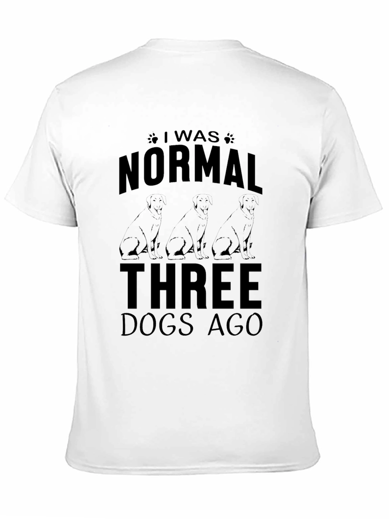 Normal Three Dogs Ago Graphic Tee