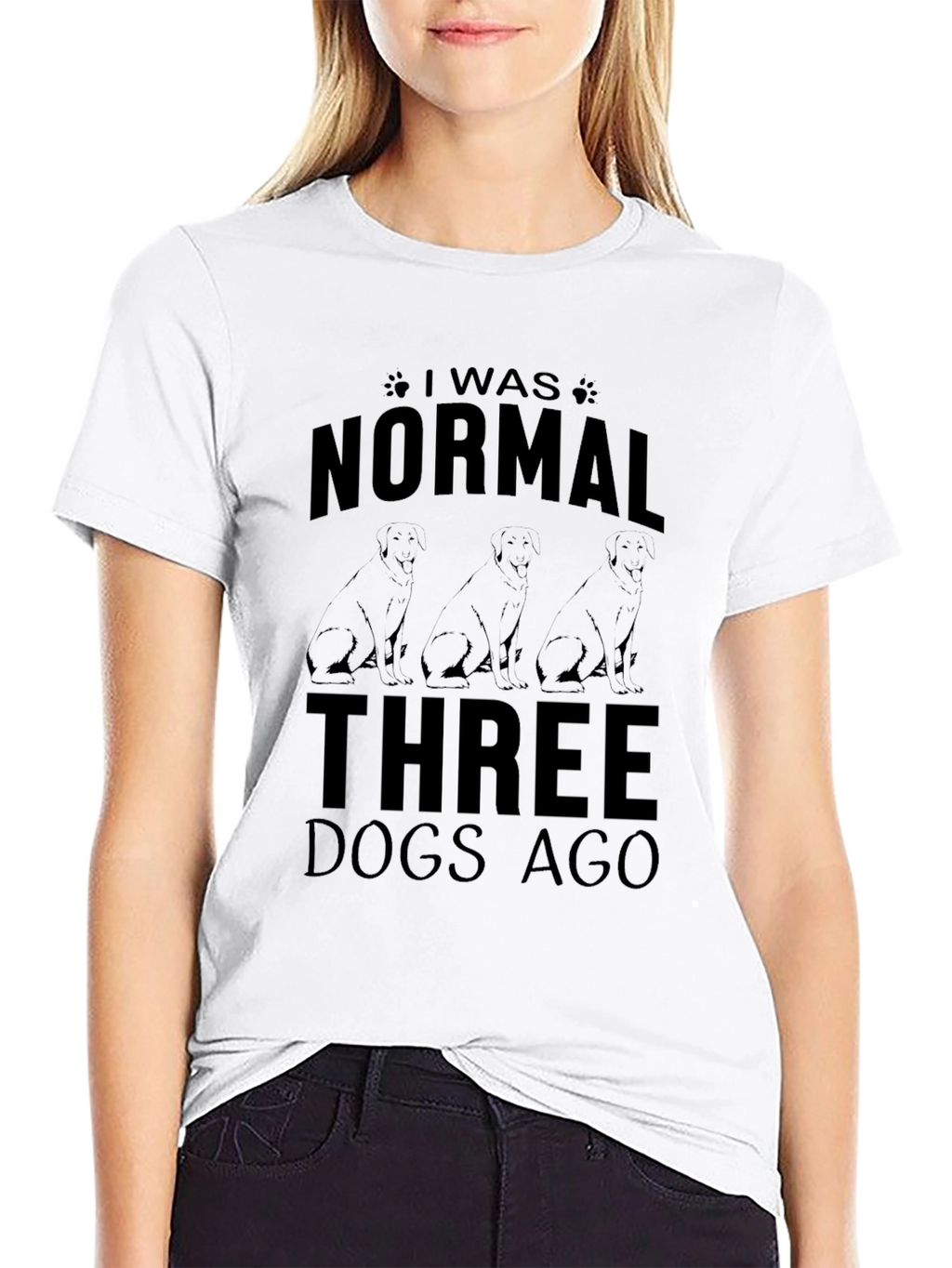 Normal Three Dogs Ago Graphic Tee