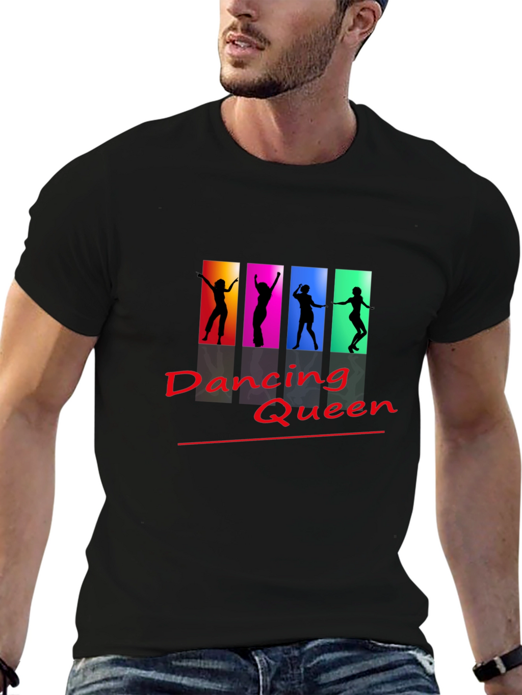 Dancing Queen Black T-Shirt
