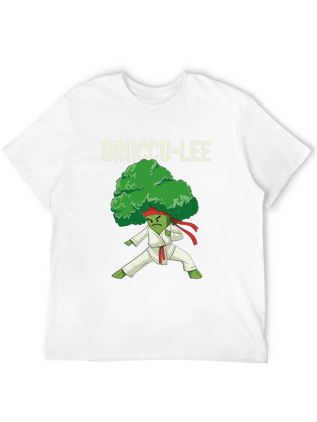 Brocco-Lee Karate T-Shirt - Funny Vegan Tee