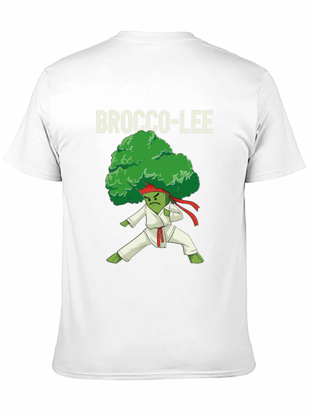 Brocco-Lee Karate T-Shirt - Funny Vegan Tee