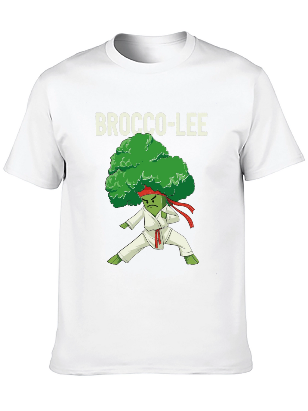 Brocco-Lee Karate T-Shirt - Funny Vegan Tee