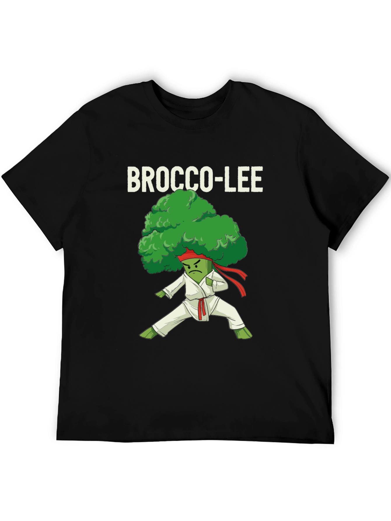 Brocco-Lee Karate T-Shirt - Funny Vegan Tee