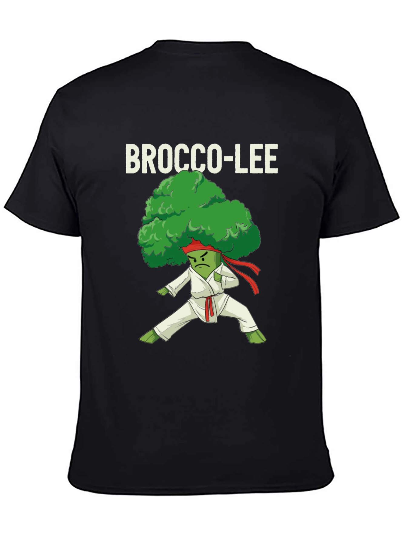 Brocco-Lee Karate T-Shirt - Funny Vegan Tee