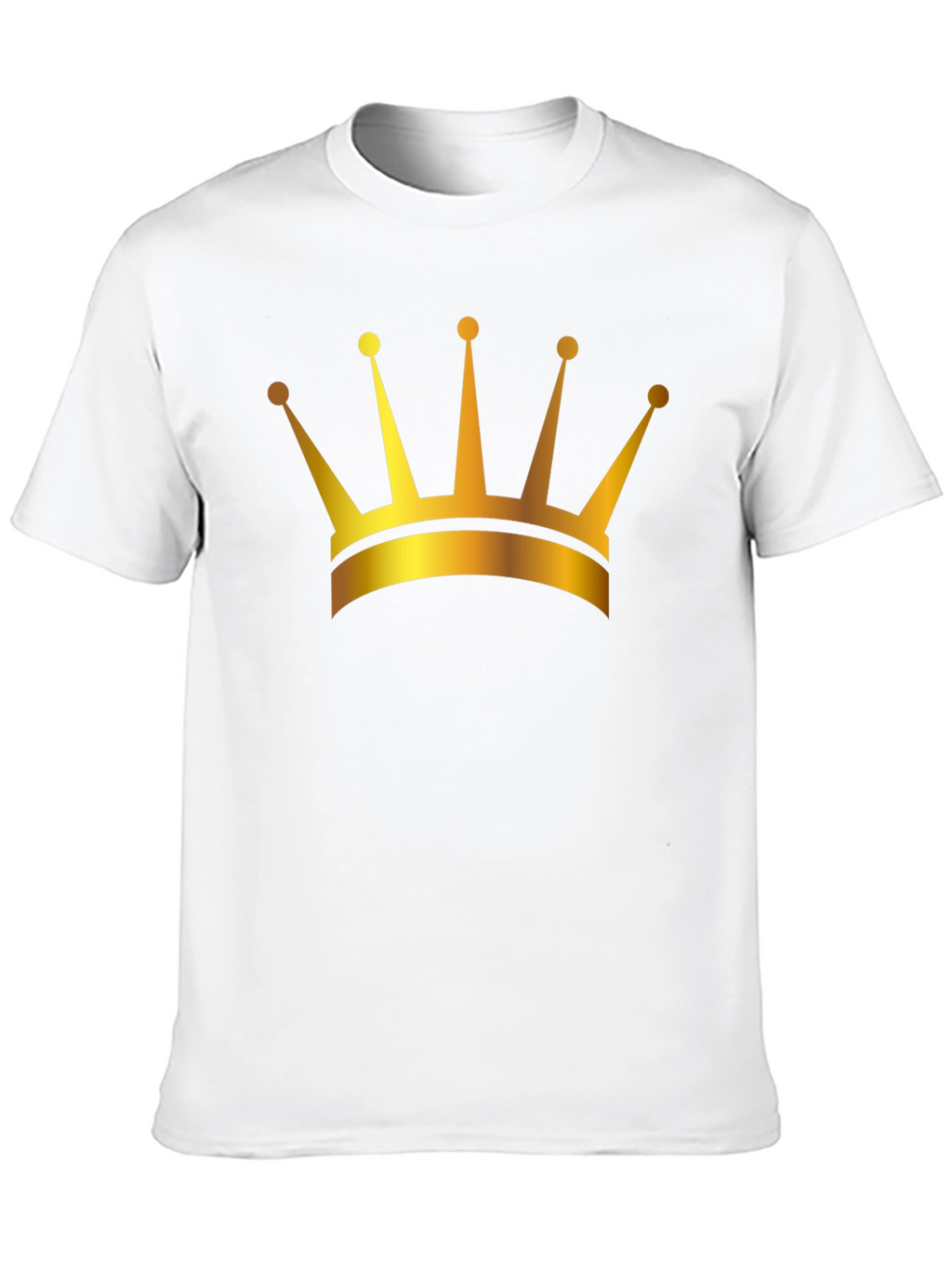Golden Crown Black T-Shirt