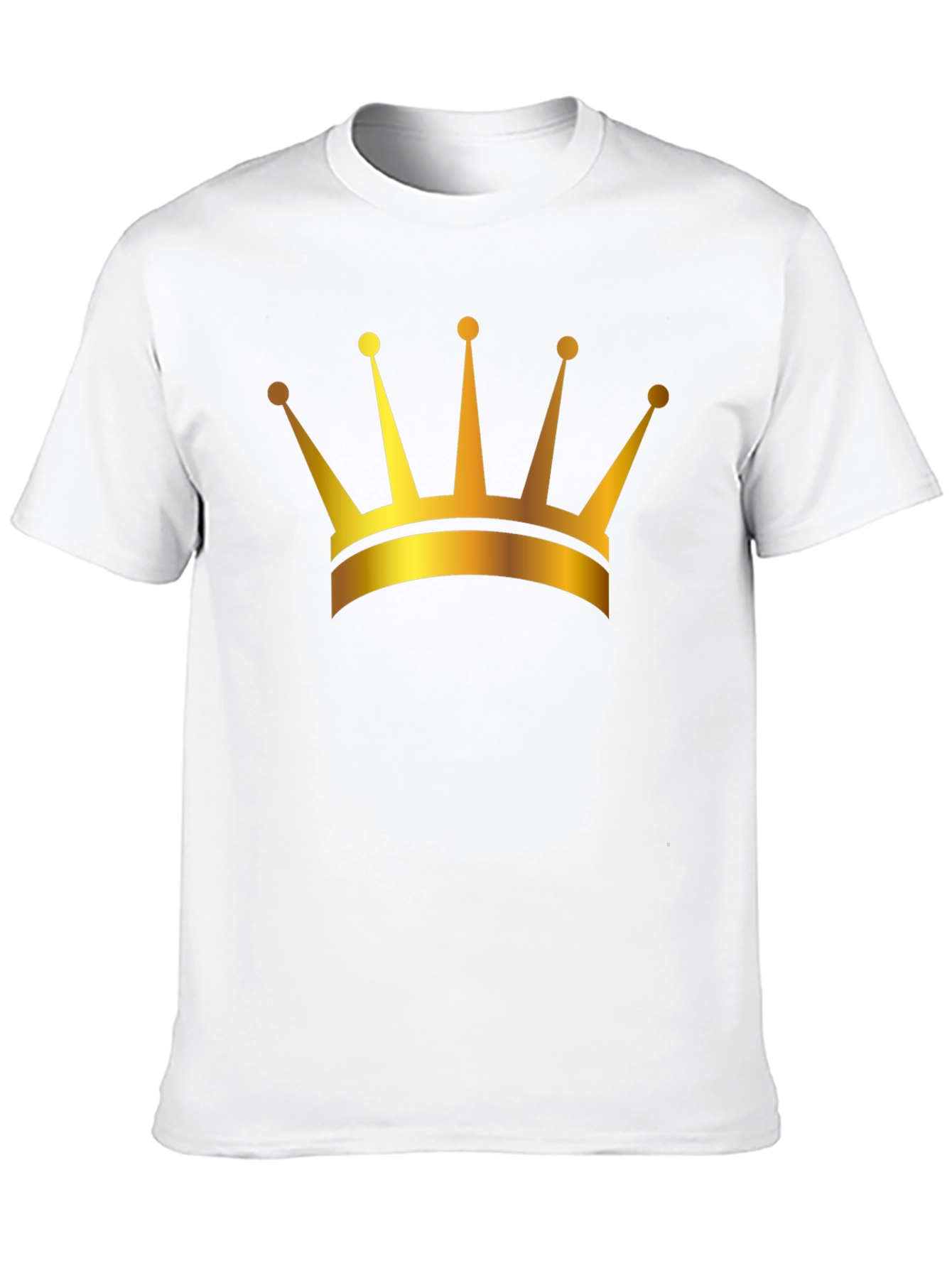 Golden Crown Black T-Shirt