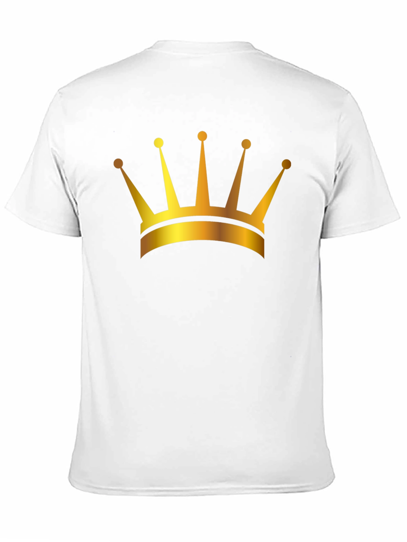 Golden Crown Black T-Shirt