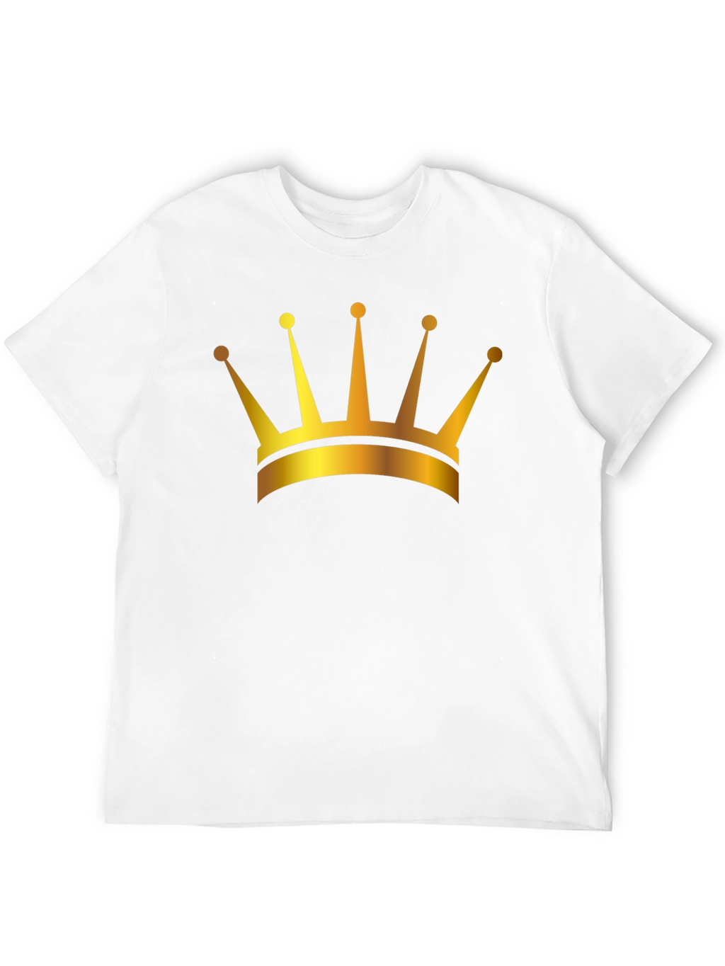 Golden Crown Black T-Shirt