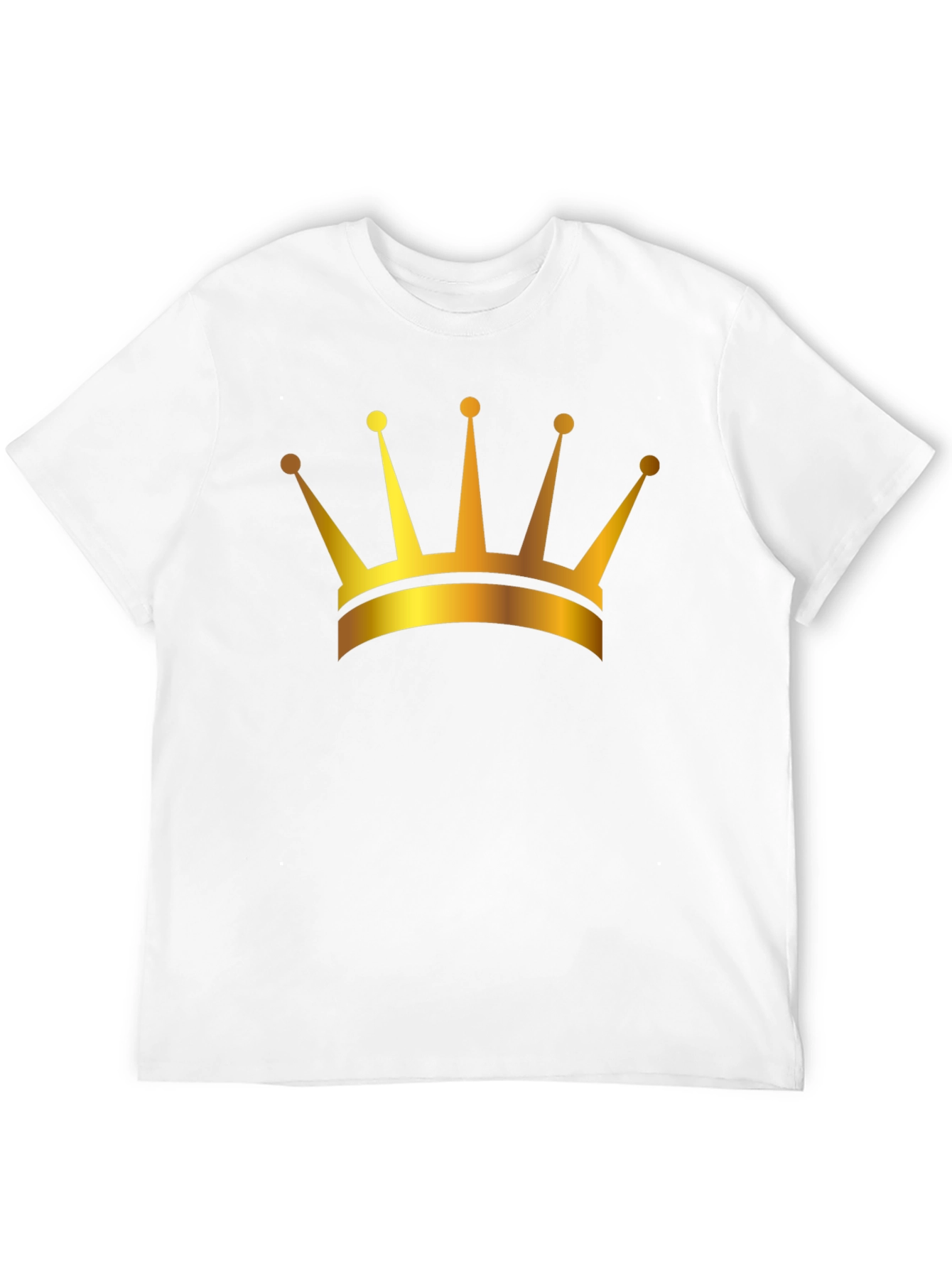 Golden Crown Black T-Shirt