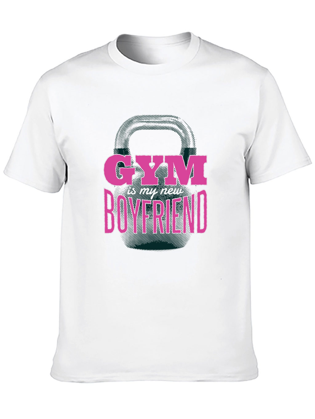 Gym Is My New Boyfriend Black T-Shirt