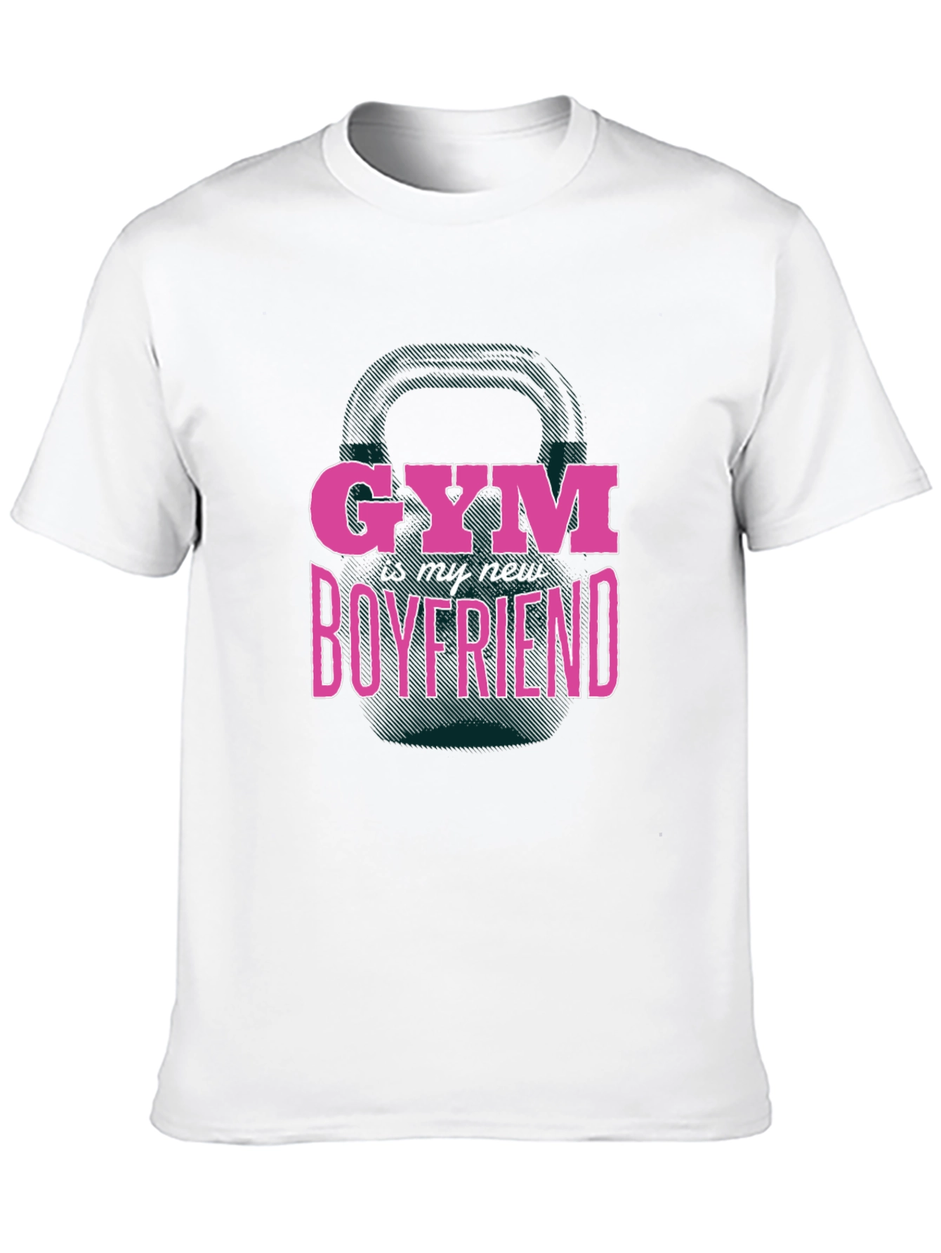 Gym Is My New Boyfriend Black T-Shirt