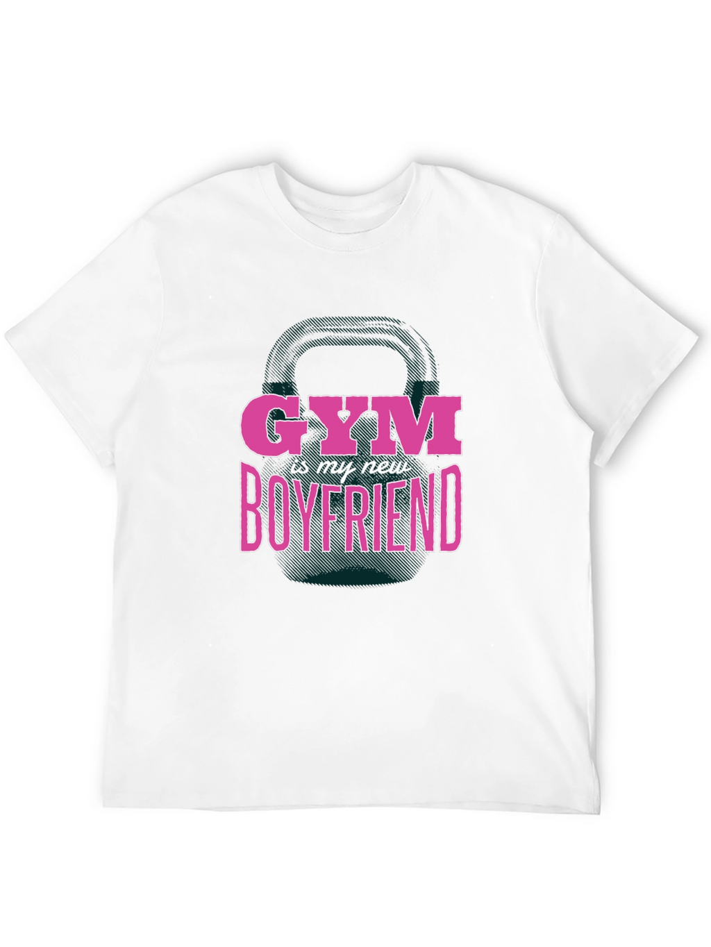Gym Is My New Boyfriend Black T-Shirt