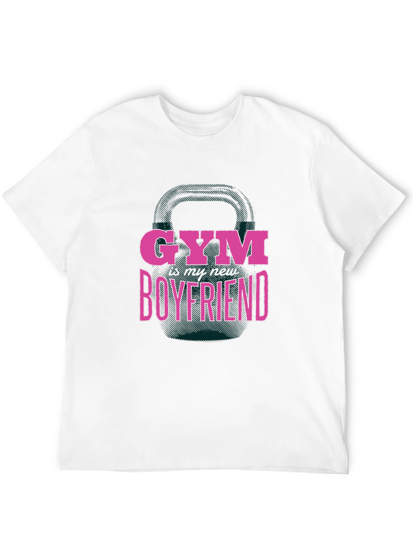 Gym Is My New Boyfriend Black T-Shirt