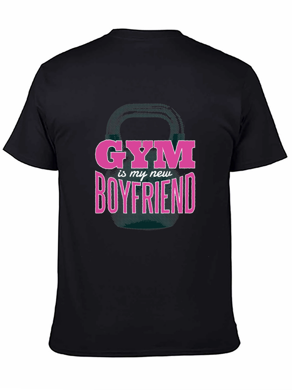 Gym Is My New Boyfriend Black T-Shirt