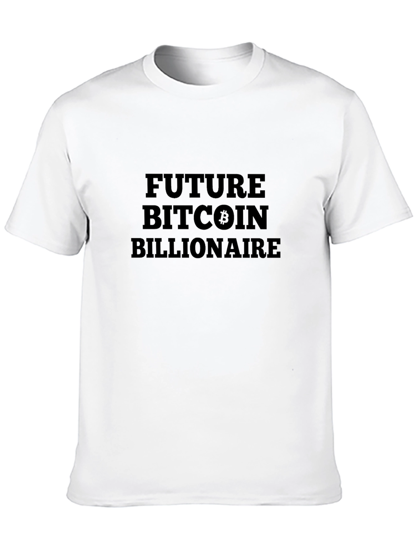 Future Bitcoin Billionaire Black T-Shirt