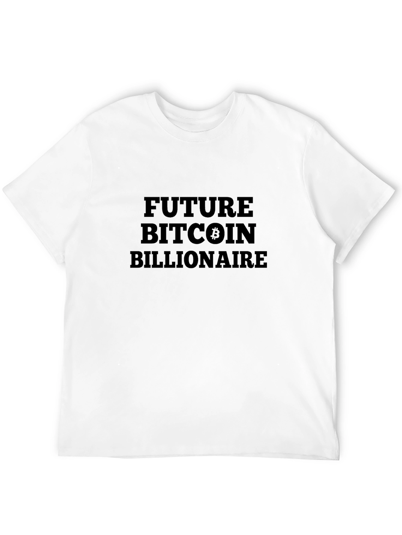 Future Bitcoin Billionaire Black T-Shirt