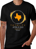 Totality April 8 2024 Cedar Park Texas Eclipse T-Shirt