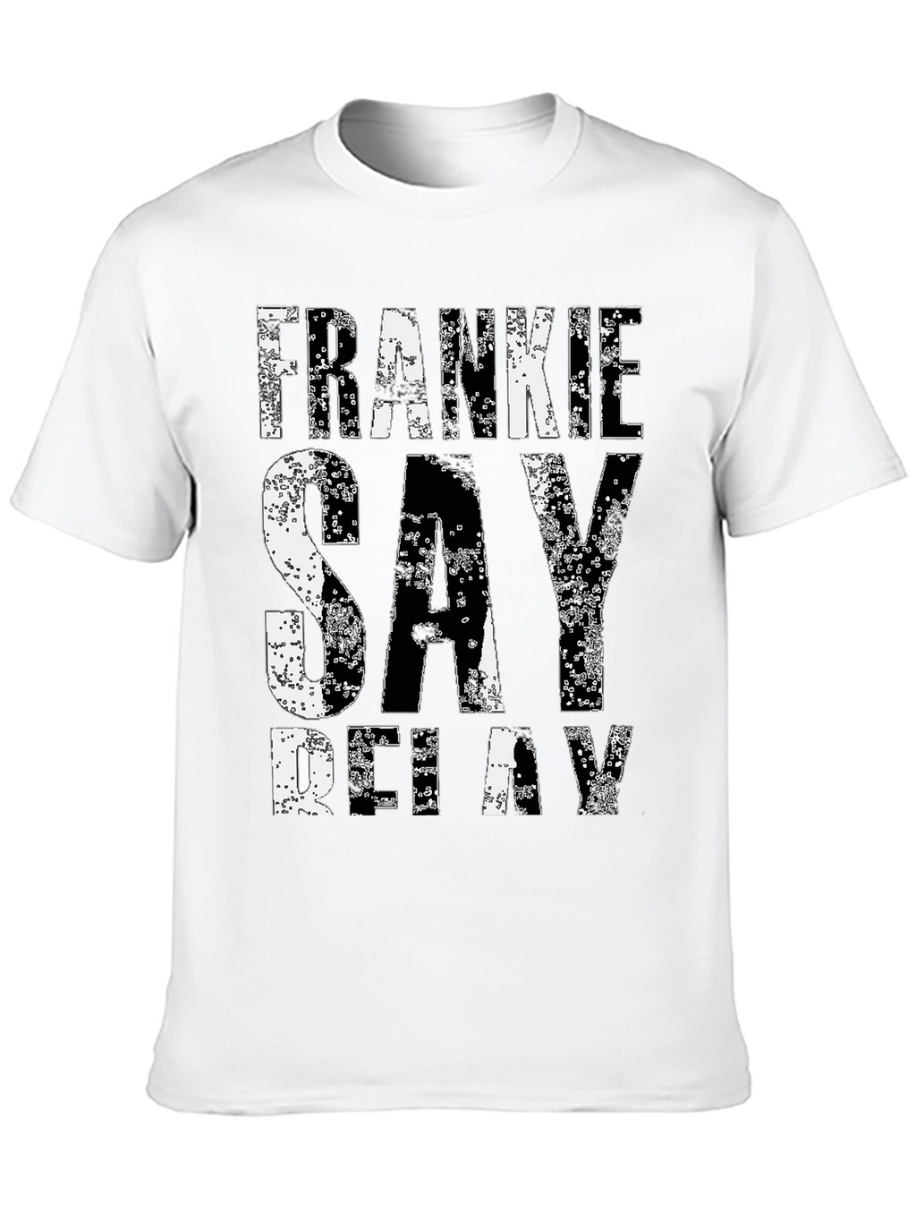 Frankie Say Relax Graphic Tee - Classic Black T-Shirt