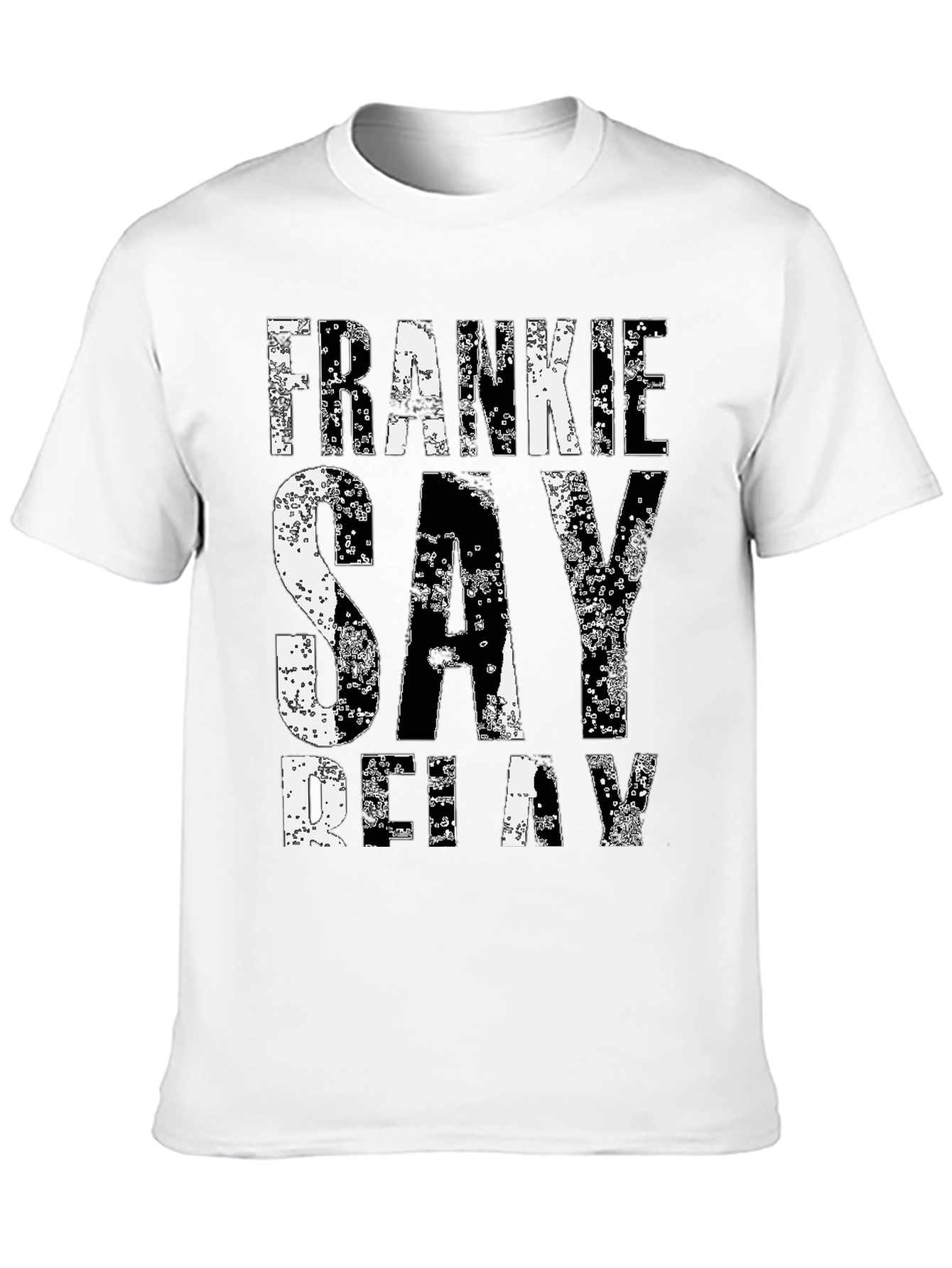 Frankie Say Relax Graphic Tee - Classic Black T-Shirt