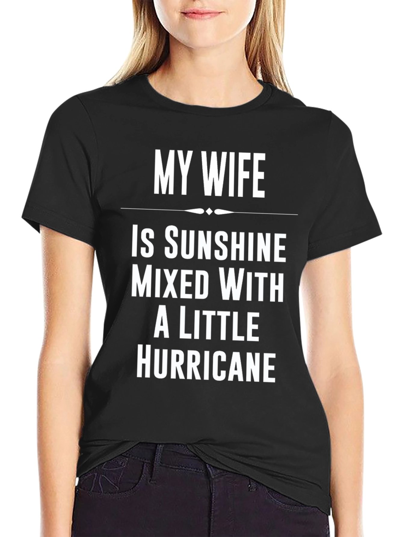My Wife Sunshine Hurricane Graphic Tee