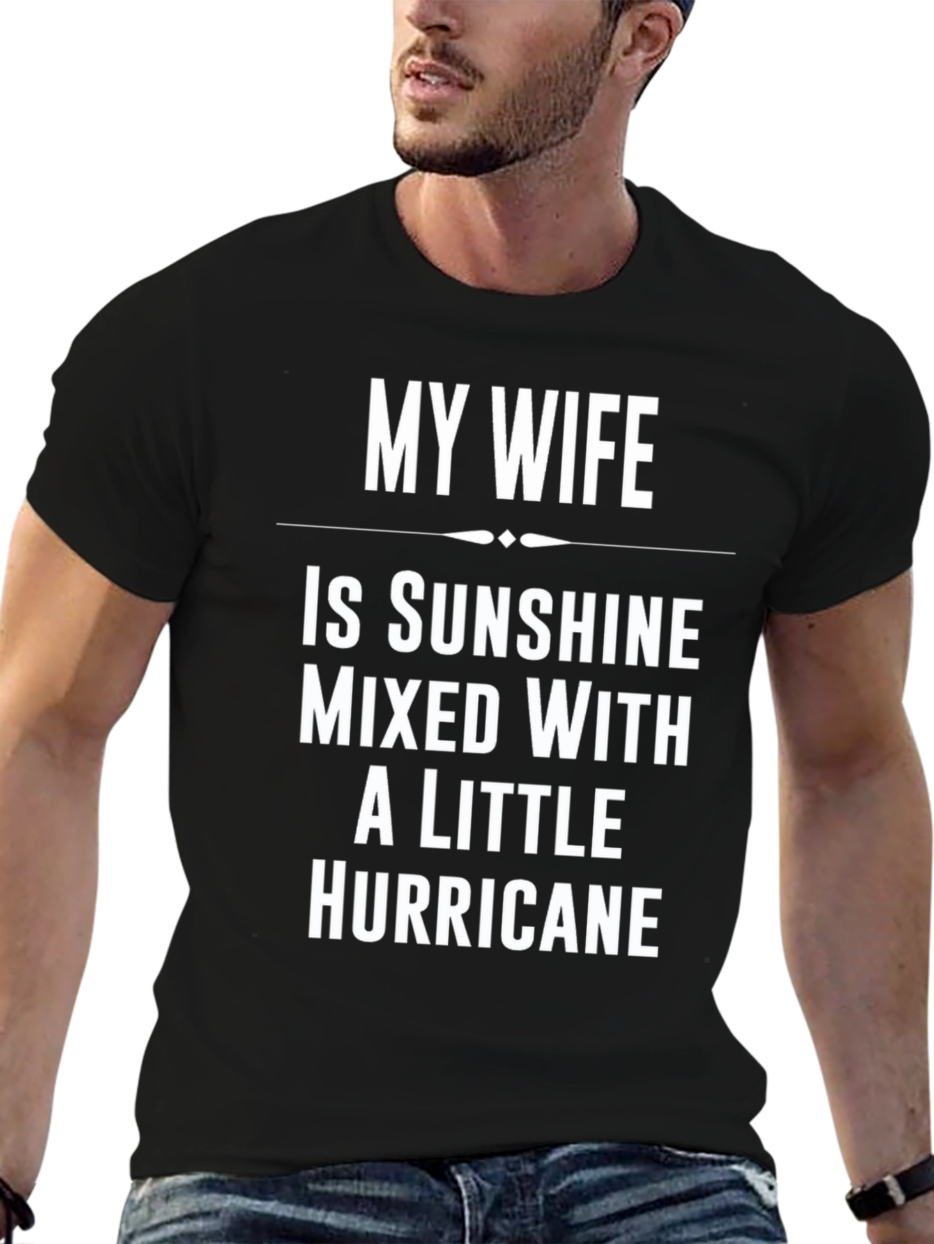 My Wife Sunshine Hurricane Graphic Tee