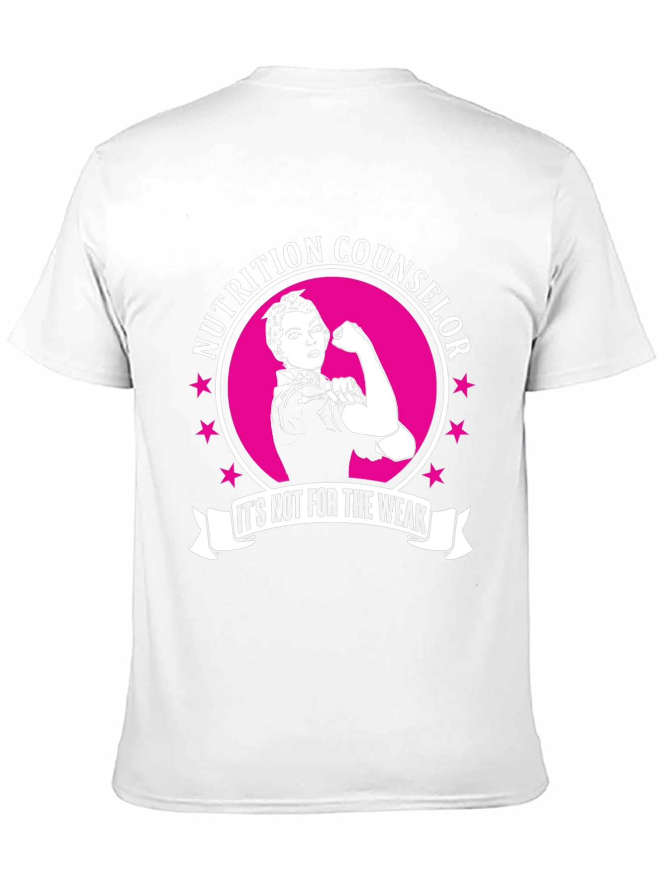 Nutrition Counselor T-Shirt: Strong Woman Design