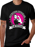 Nutrition Counselor T-Shirt: Strong Woman Design