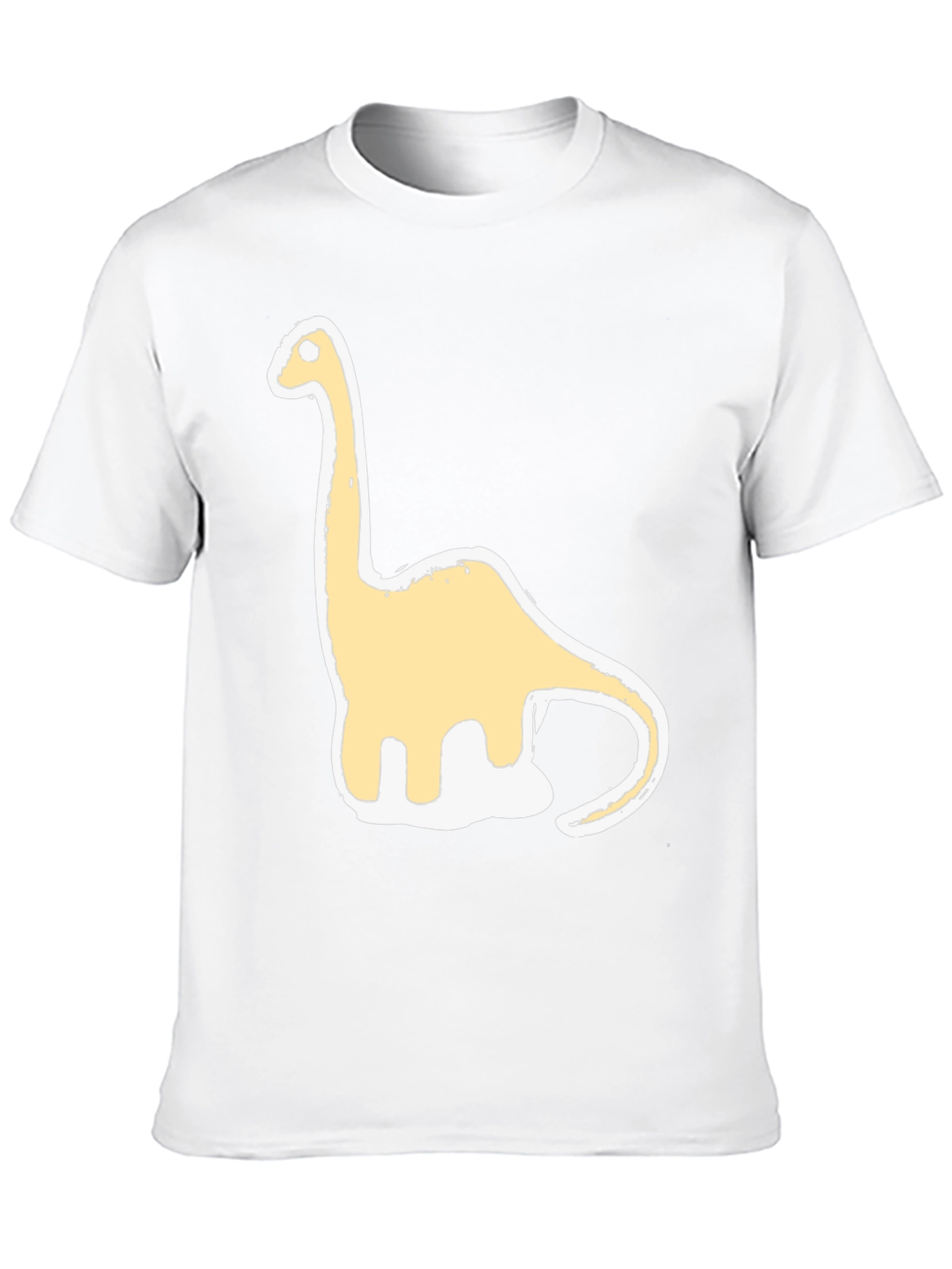 Dinosaur Graphic Tee - Casual Black T-Shirt