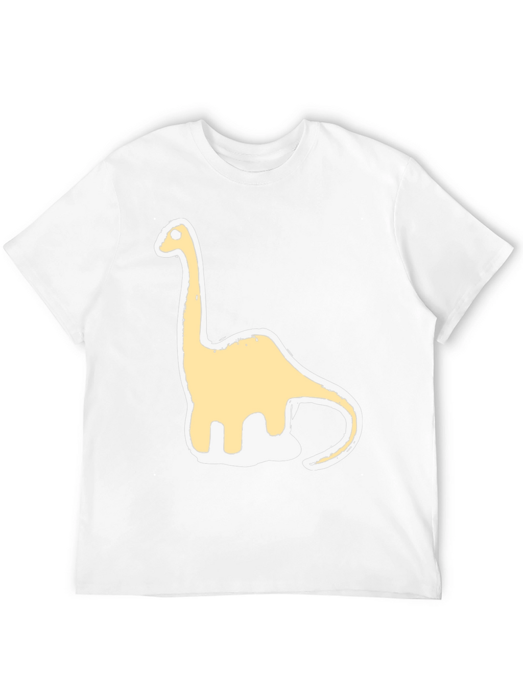 Dinosaur Graphic Tee - Casual Black T-Shirt