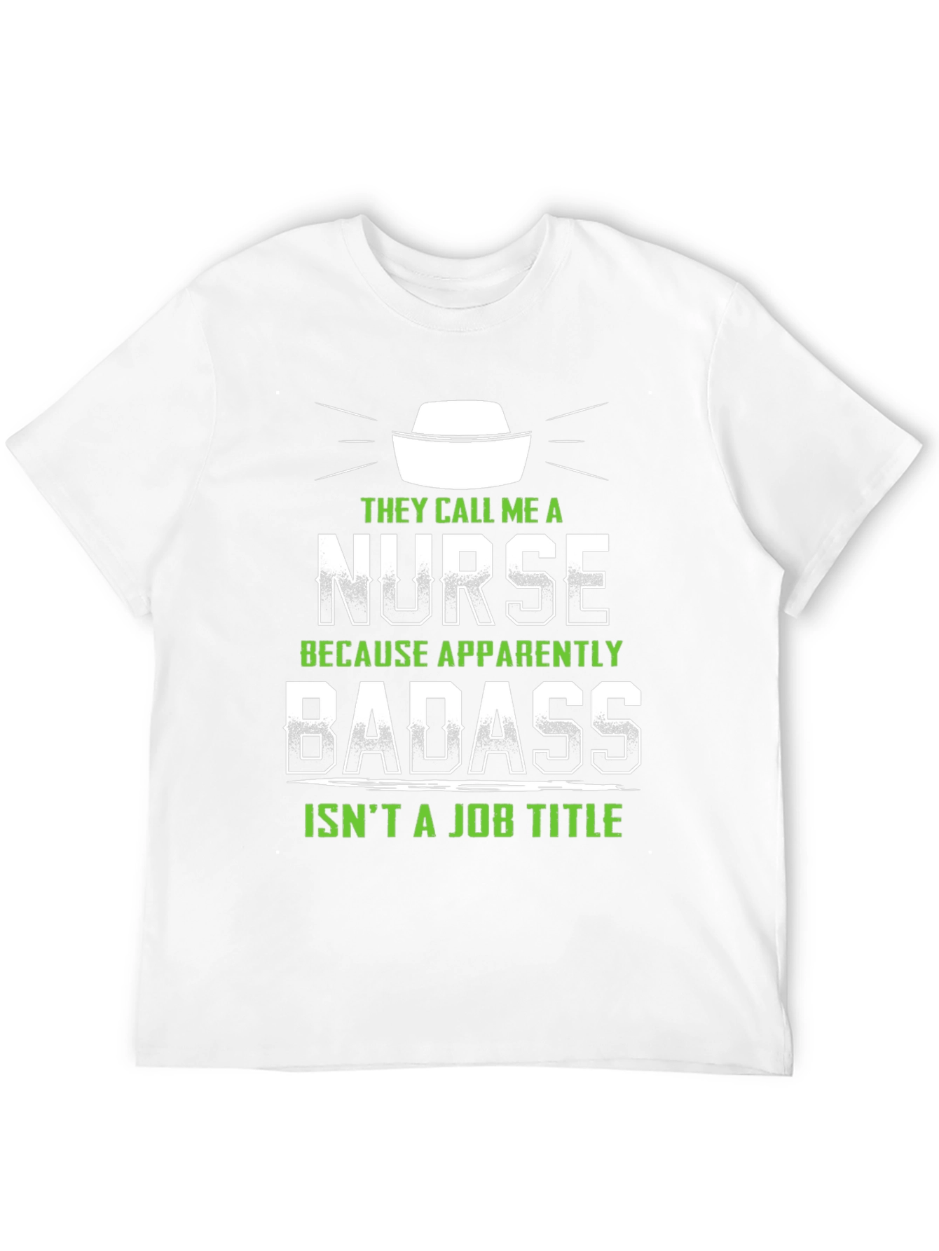 Nurse Badass Job Title T-Shirt