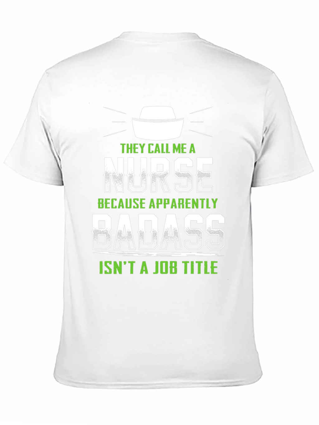 Nurse Badass Job Title T-Shirt
